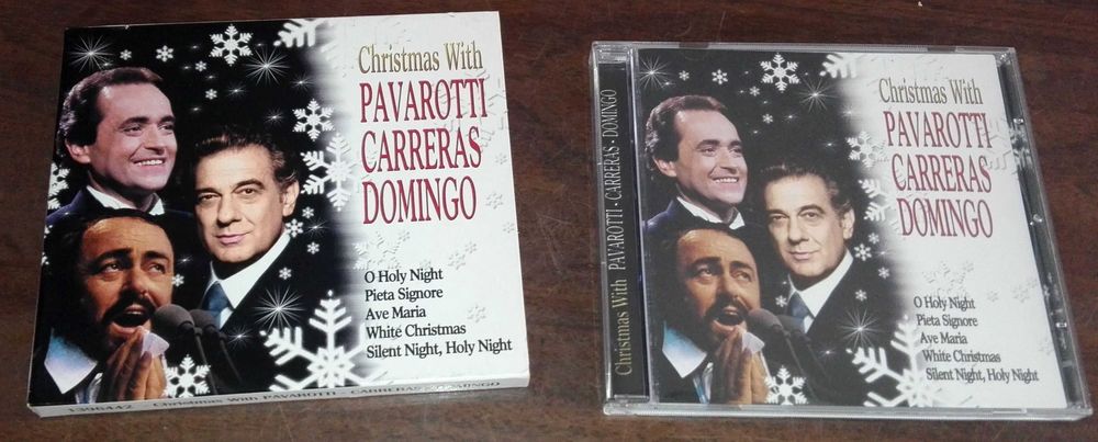CD Christmas with Pavarotti, Carreras, Domingo