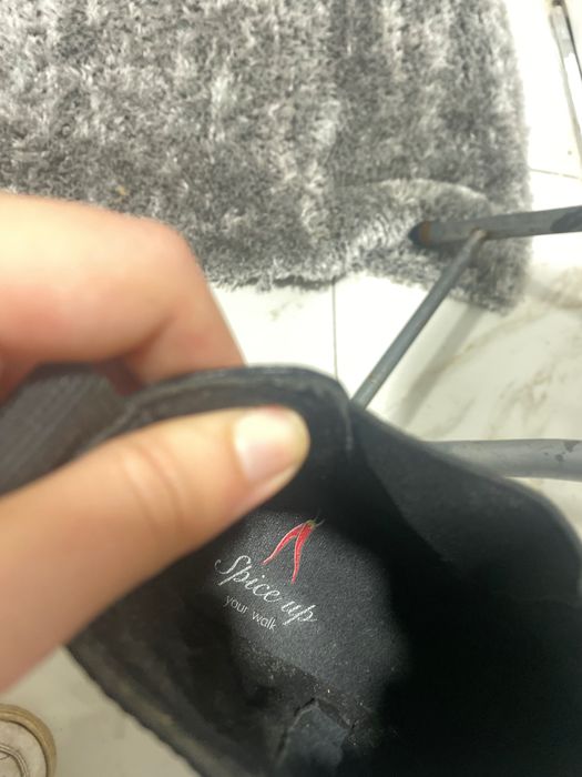 Botas pretas número 38