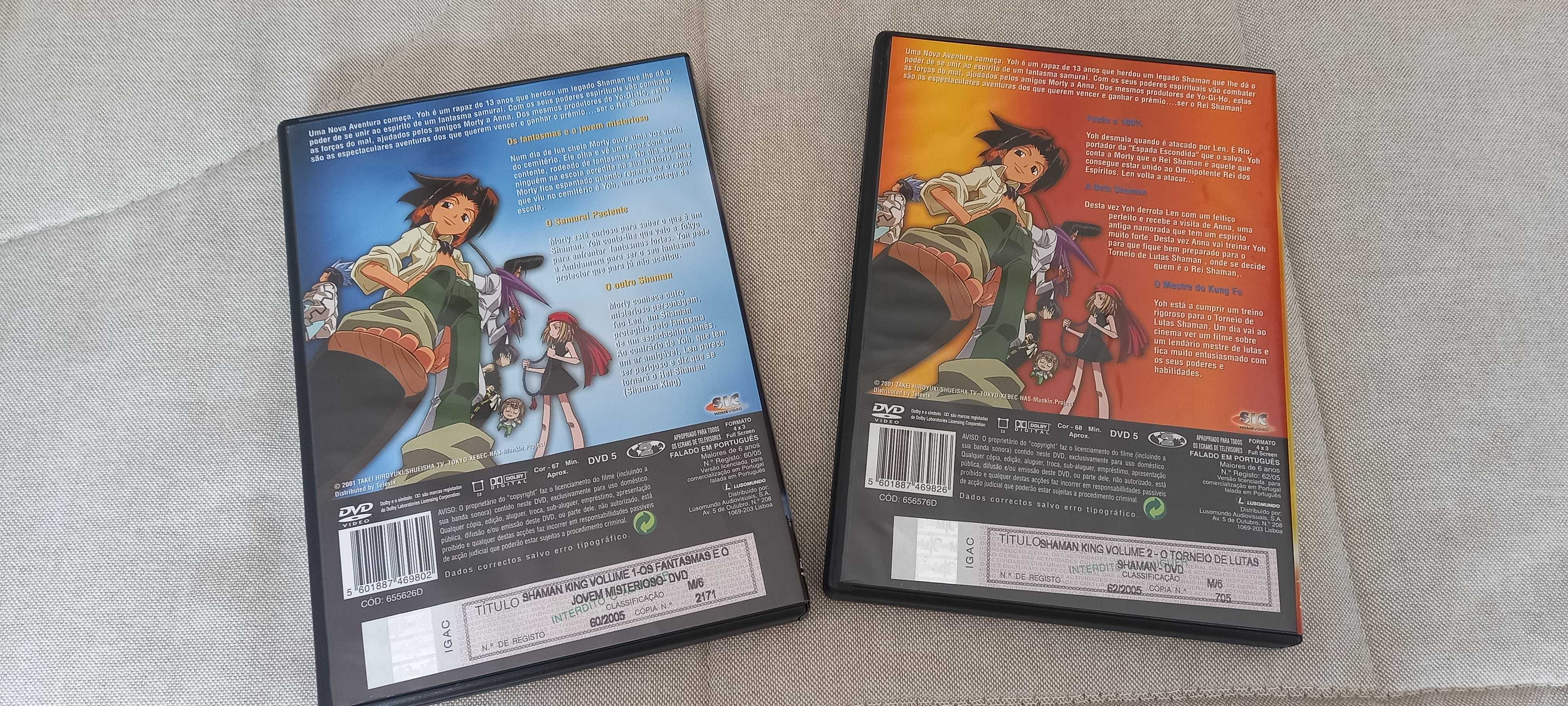 Shaman King DVDs nacional