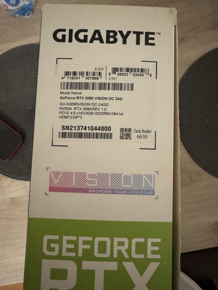 Rtx 3090 Vision 24 gb