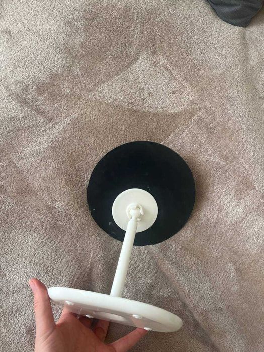 Дзеркало косметичне кругле ST 16x21,5 cм біле