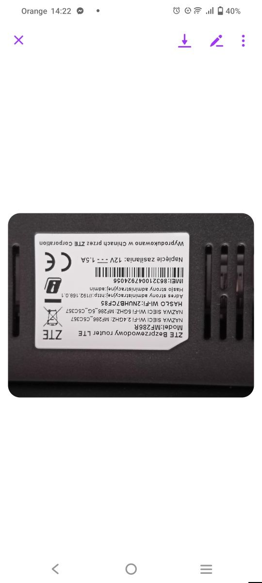 Router bez simloca