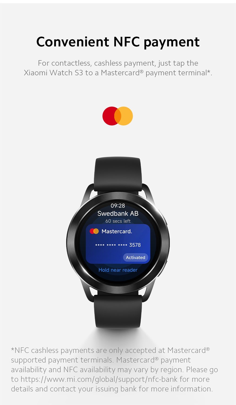Xiaomi watch s3 Global version чорний колір смарт годинник часы samsun