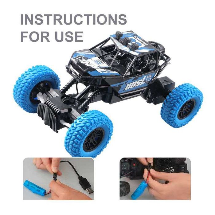 Машинка на дистанційному радіокеруванні пульті управлині RC Car Buggy
