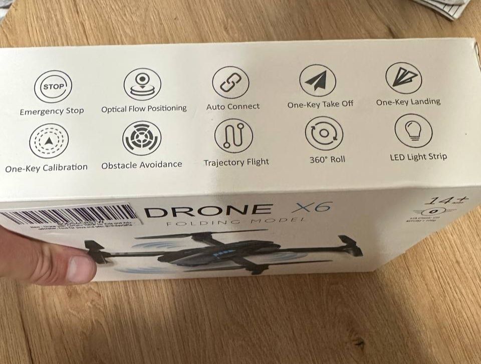 Dwa Nowe drony Firmy Drone B6 i X6