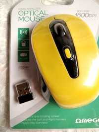 Bezprzewodowa mysz / myszka Optyczna Omega 1600 DPI