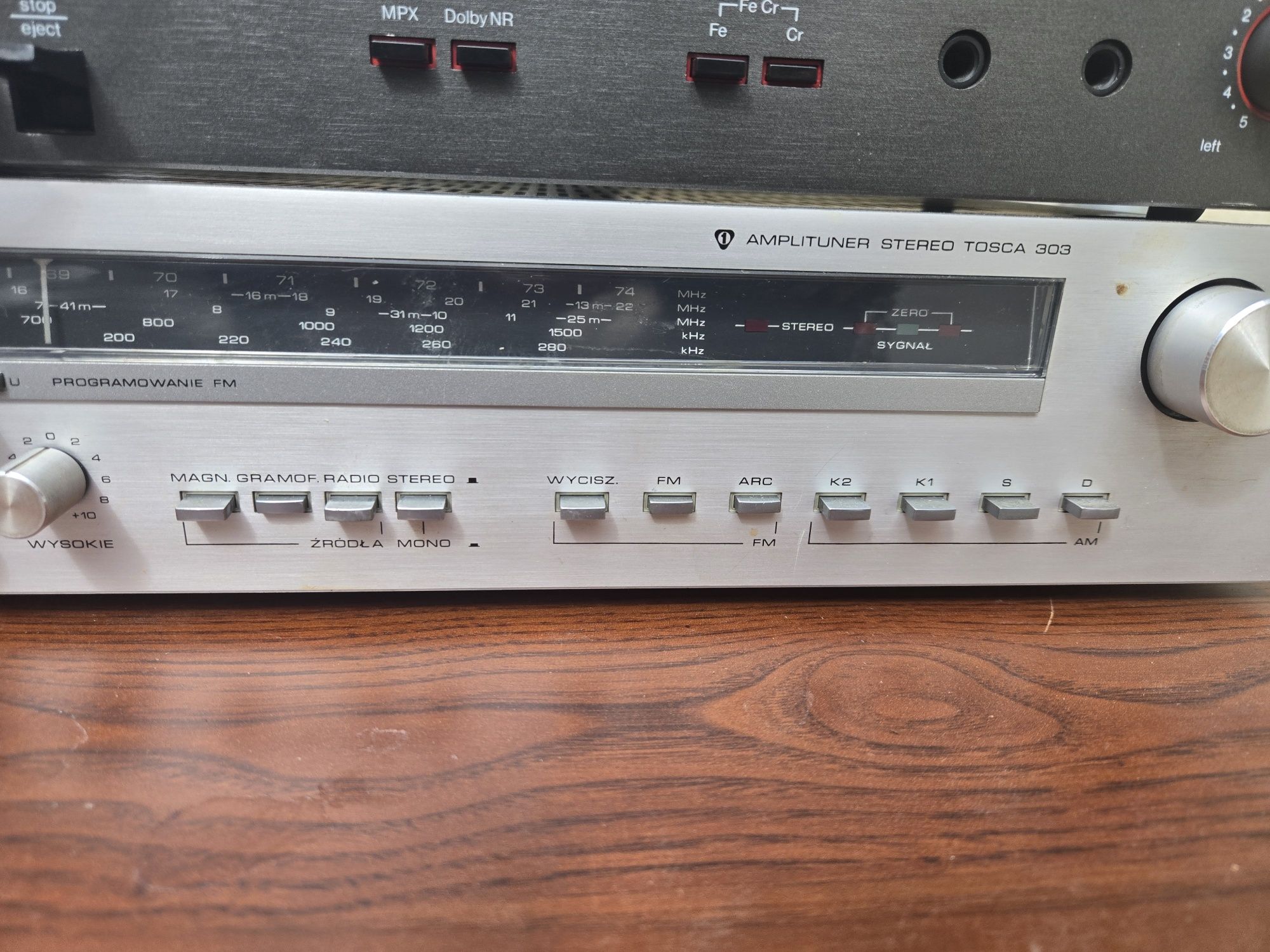 Amplitunery Unitra Diora Tosca stereo