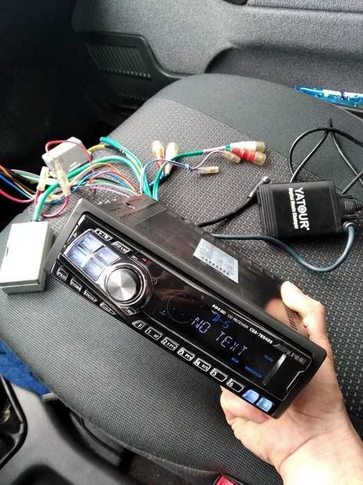 Alpine CDA-7894 +адаптор USB-Bluetooth-AUX Pioneer
