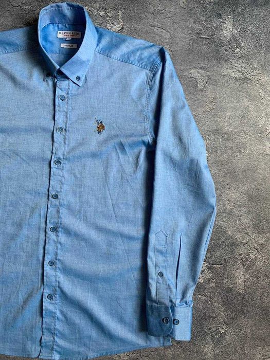 Рубашка US Polo Assn сорочка Оригінал. Розмір M