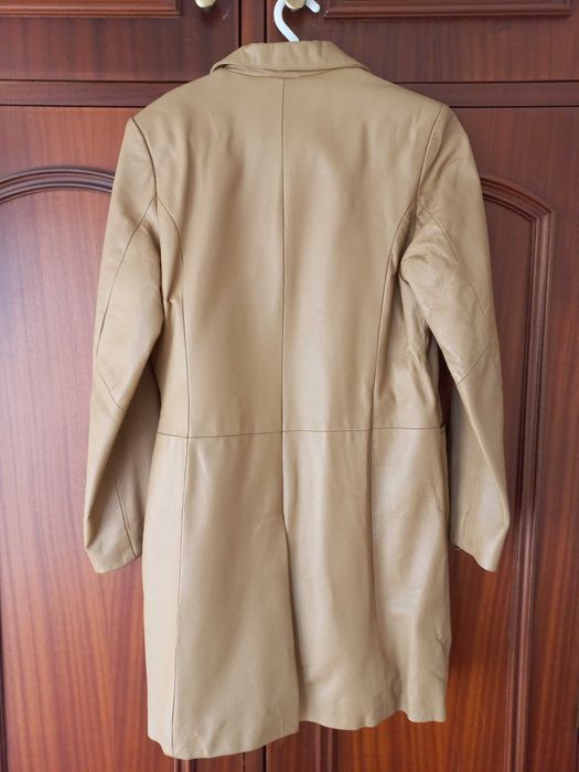 Casaco Cabedal Beje Mulher - S de Style