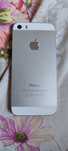 iPhone 5 s silver.