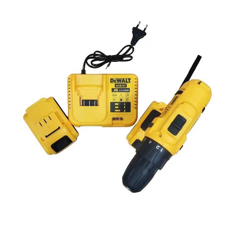 Аккумуляторный шуруповёрт DeWALT 24V 6A/H LI-ION с набор бит и сверл