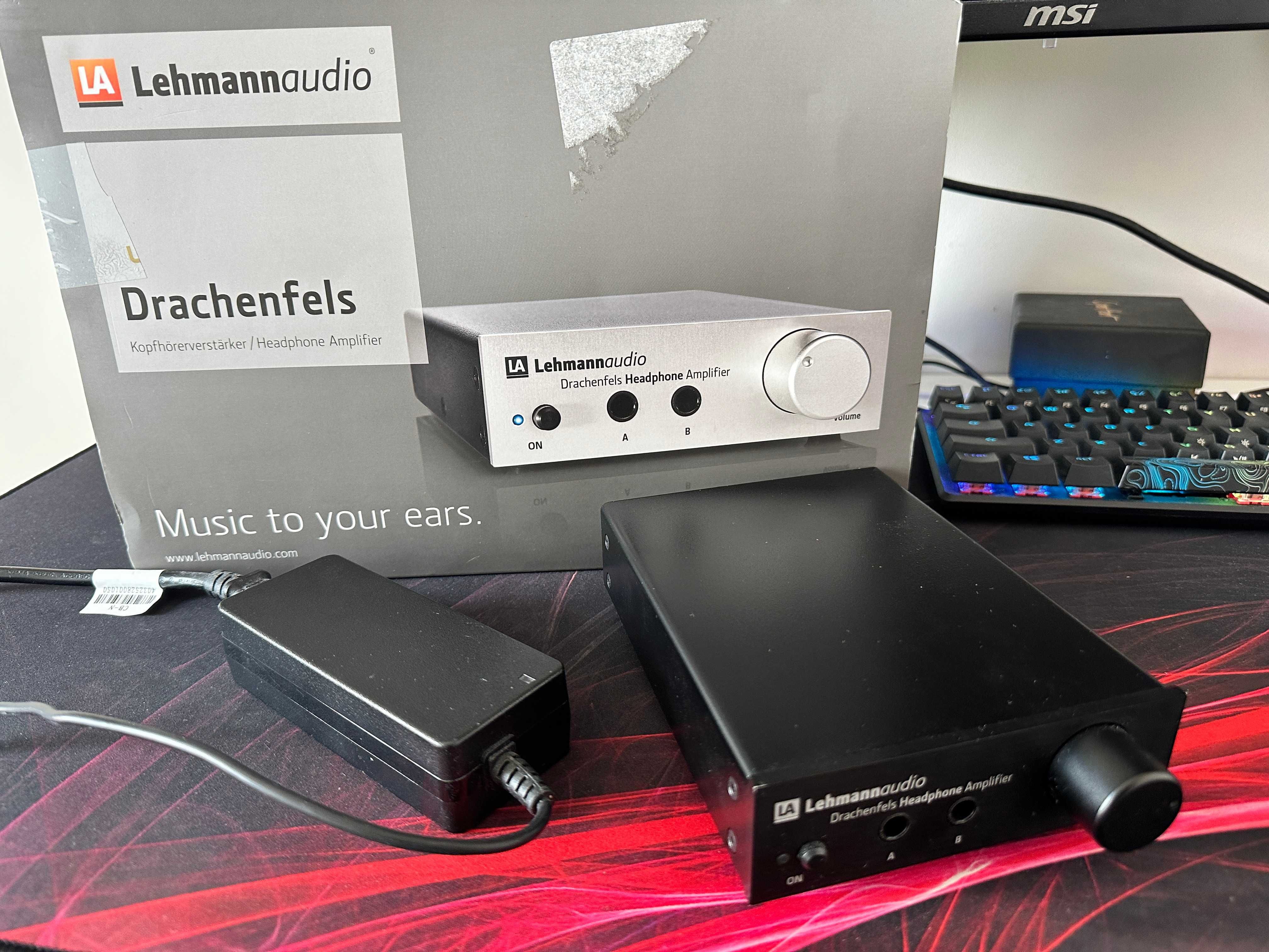Lehmann audio Drachenfels wzmacniacz słuchawkowy