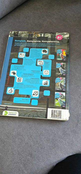 Język niemiecki "Komplett plus" #2, podręcznik.