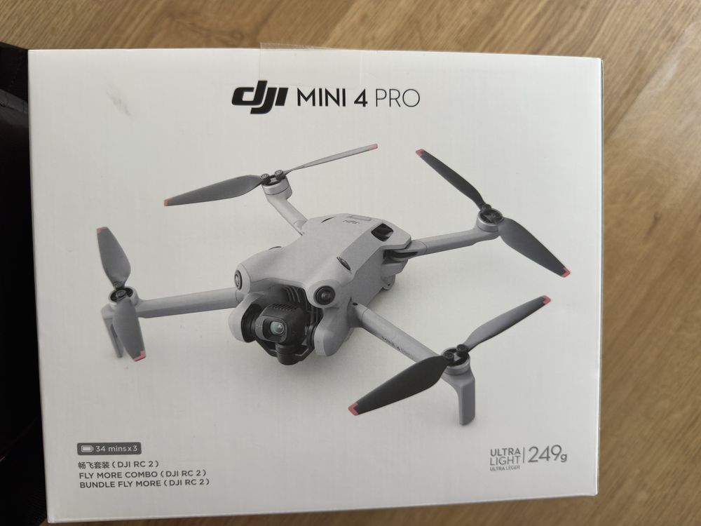 Como Novo - Vendo DJI mini 4 Pro 4k RC2 - COMBO