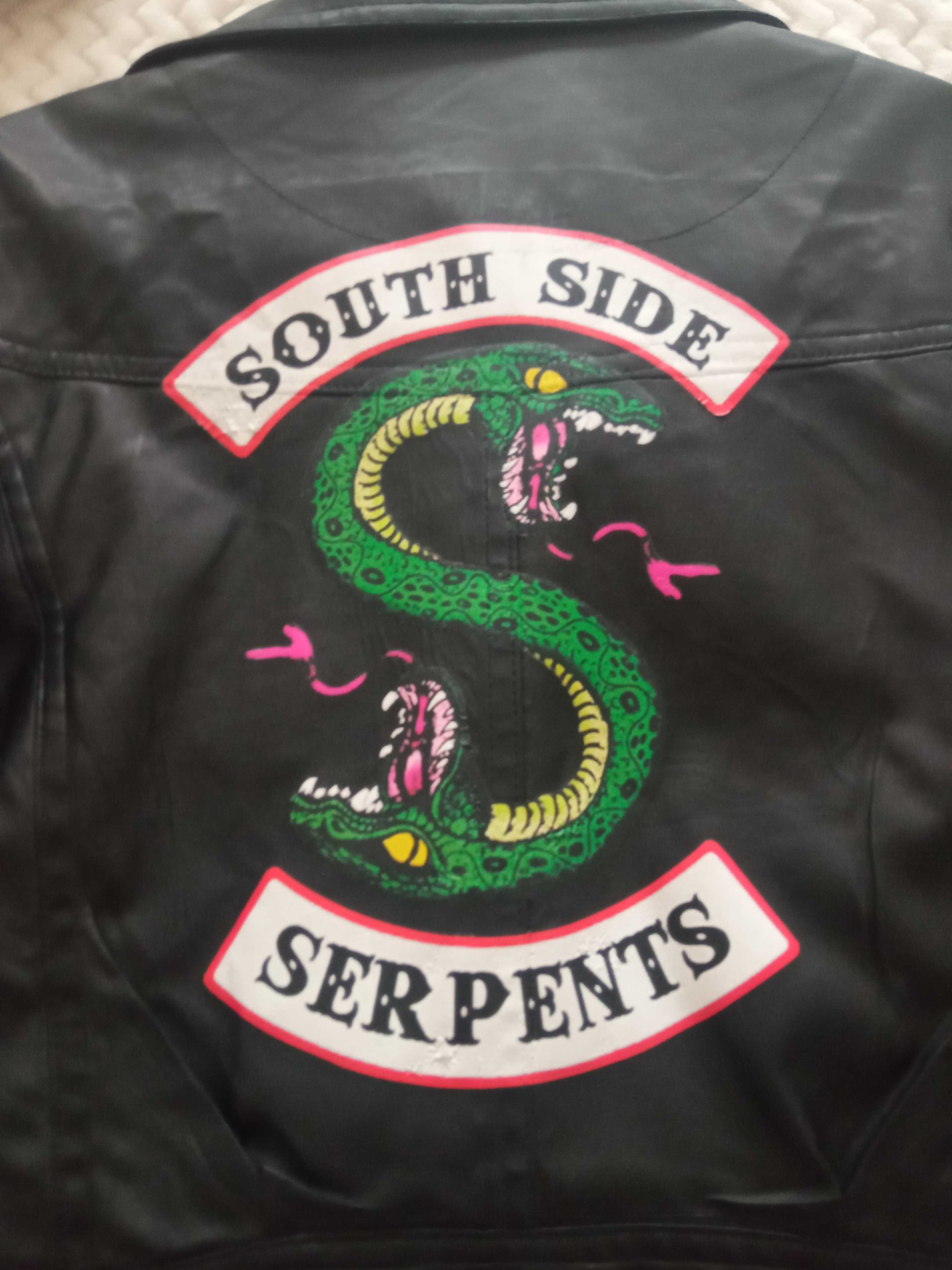 Riverdale kurtka skórzana eko skóra Ramoneska biker r. 146-152