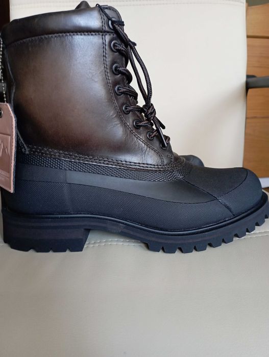 Чоловічі черевики frye alaska lace up stone