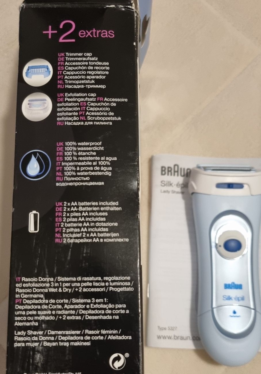 Depiladora de Corte e Aparador Braun Silk-épil LS5160