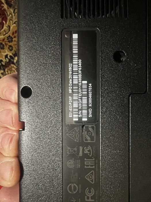 Продам ноутбук ACER
