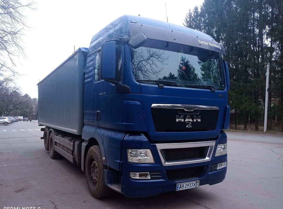 MAN TGX 26.440 2012р. Самоскид Алюмінієвий кузов Зерновоз Самосвал