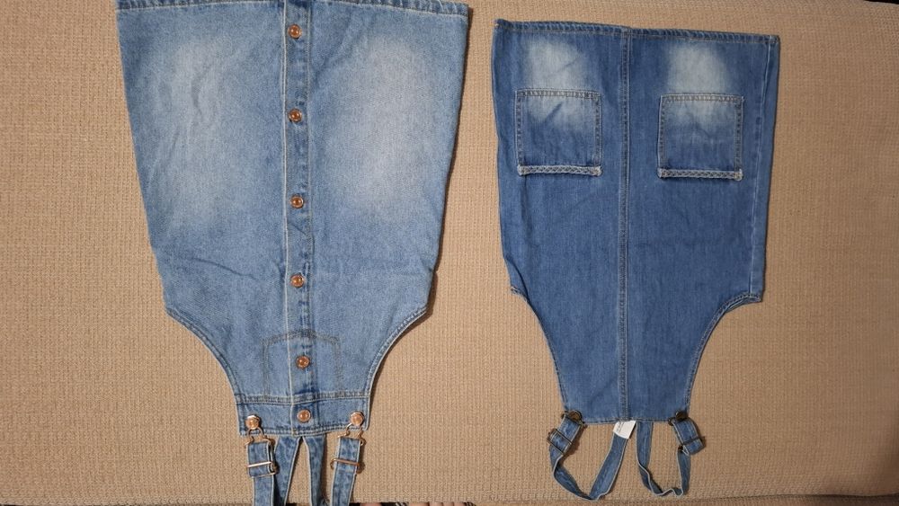 Штани чорні на флісі на 134см