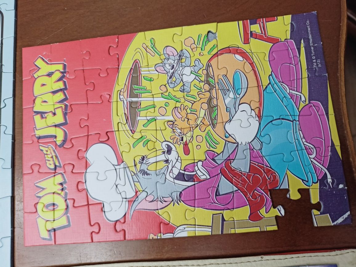 Puzzle trefl mini 54 Auta, Tomek i przyjaciele, Scooby-Doo