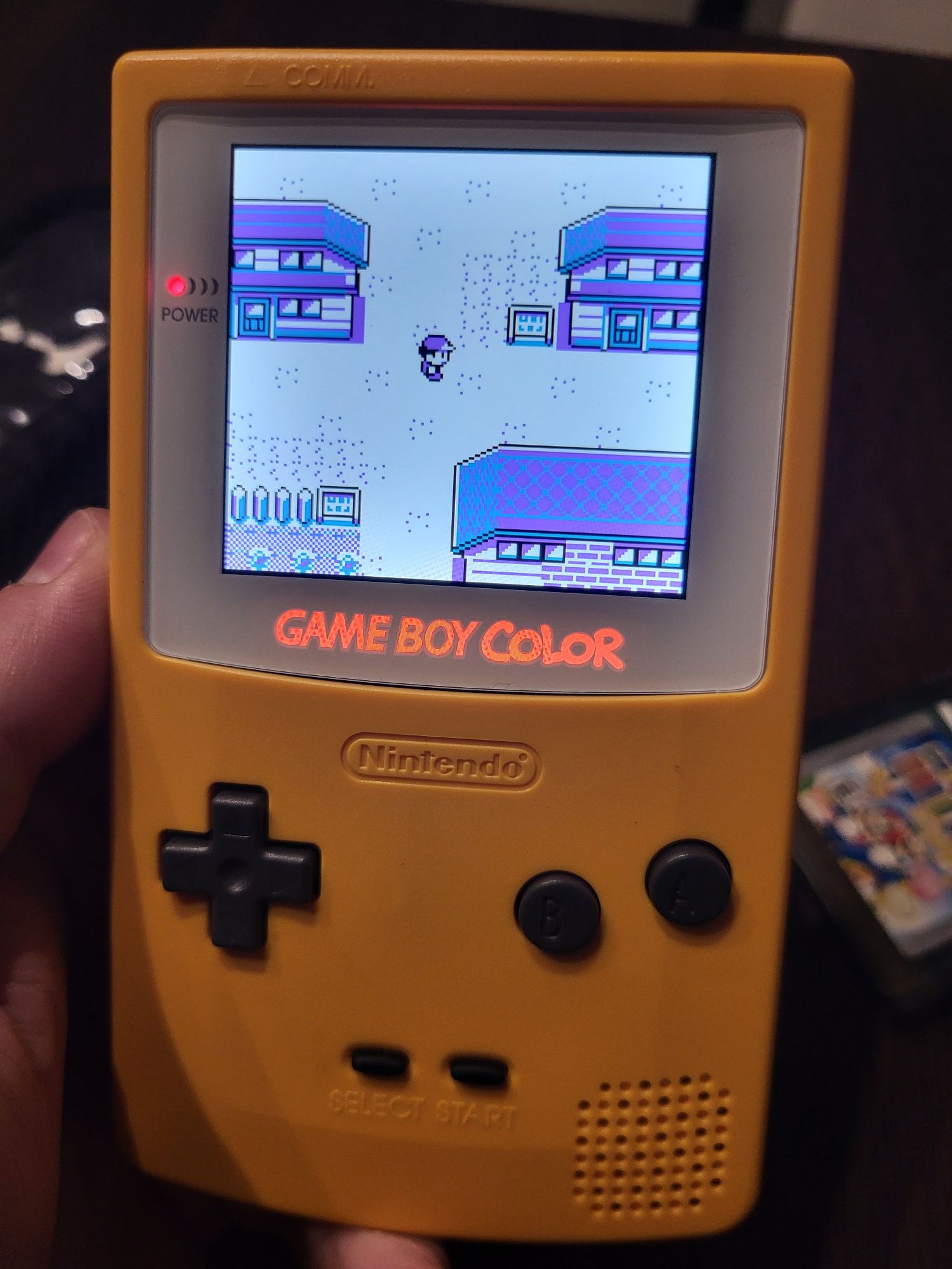 Gameboy colour + 3 gry+etui