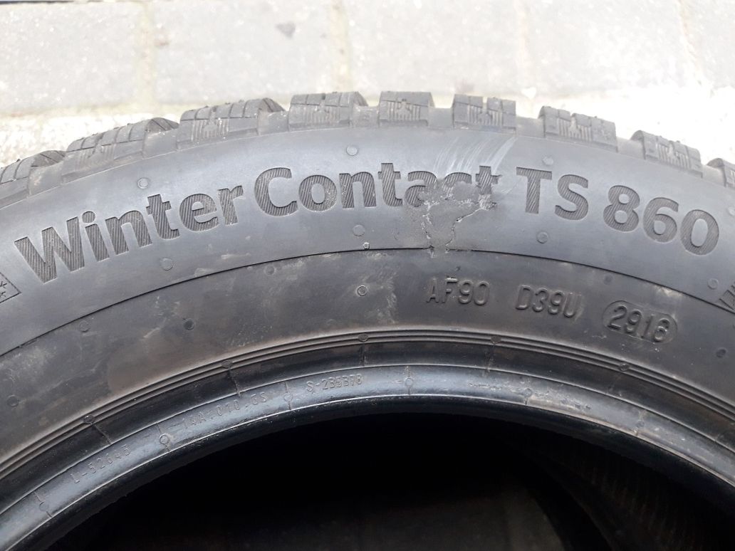 CONTINENTAL 185/60R15 , pojedyńcza opona zimowa.