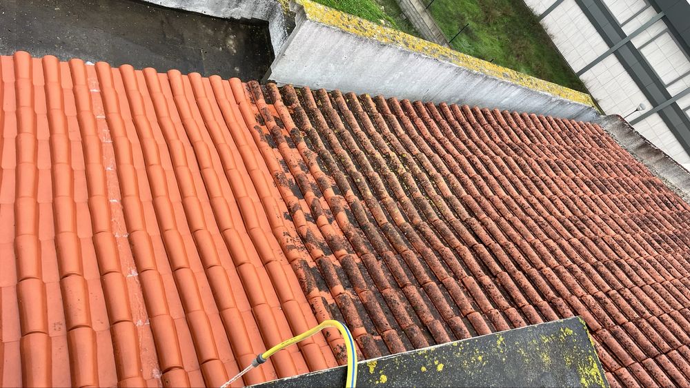 Limpeza de telhados