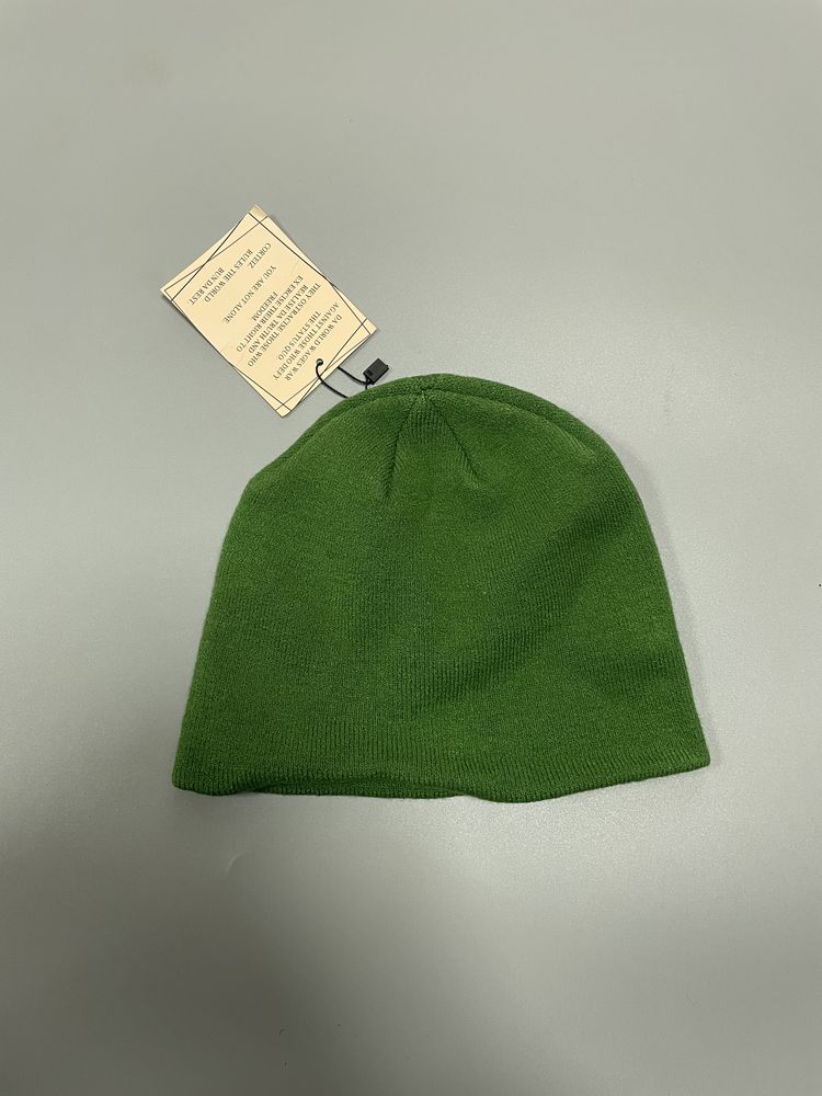 Шапка Corteiz Green Skully Beanie