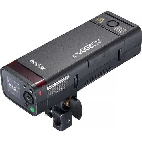 Godox AD200 Pro II, Flash NOVO, 0 disparos