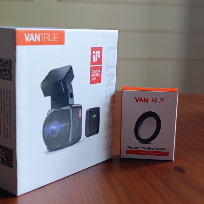 Vantrue E1 Dashcam / TVDE e Taxi