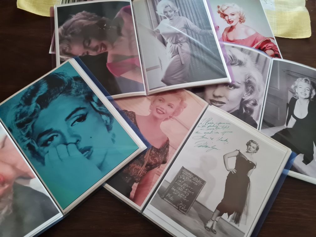 Marylin Monroe zdjęcia,  kolekcja  4 albumy 160 zdjęć