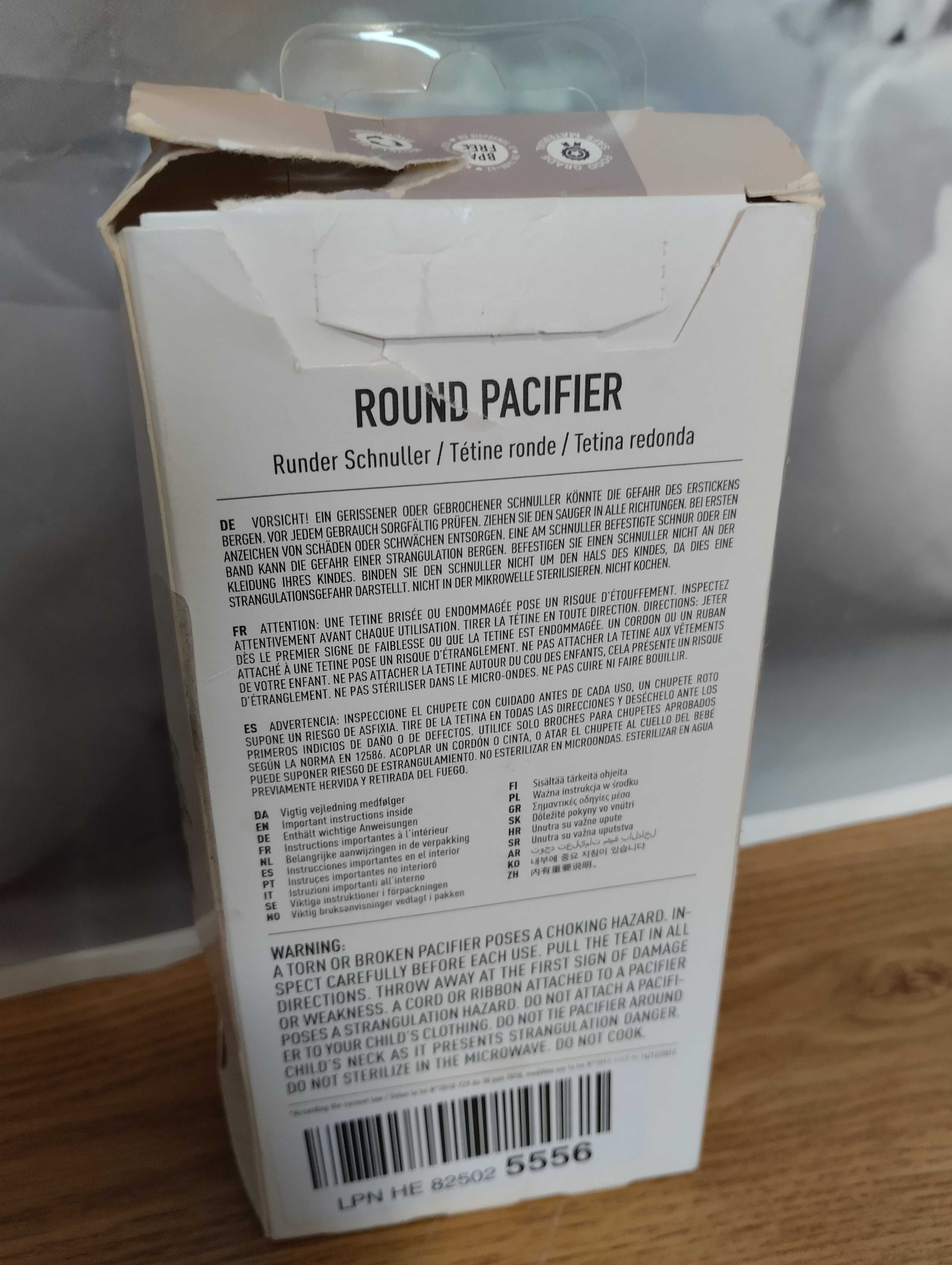 Smoczki Bibs Colour 2 sztuki okrągłe kauczukowe rozmiar 2