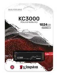 SSD диск Kingston KC3000 1TB NVMe M.2 7000mb/s Новый Гарантия