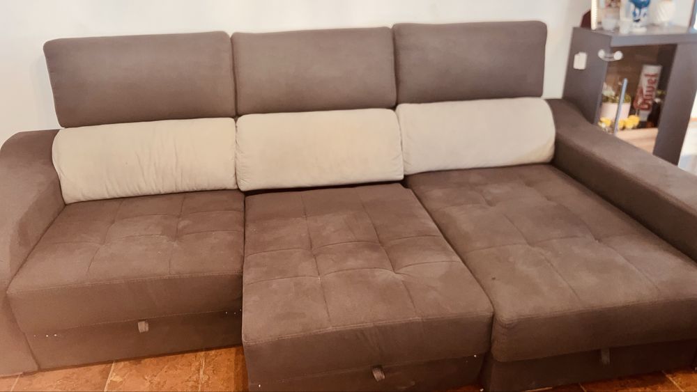 Sofa chaise longue/sofa cama