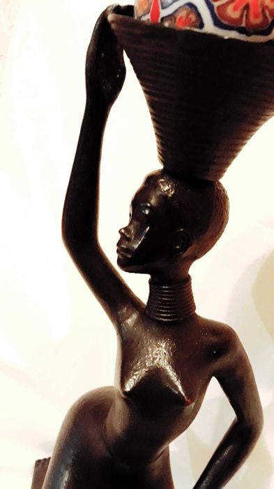 Estatueta em metal.  Vintage