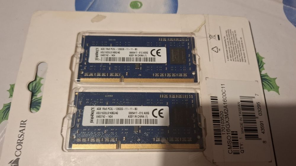 Pamięć RAM Kingston 2x4GB DDR3L