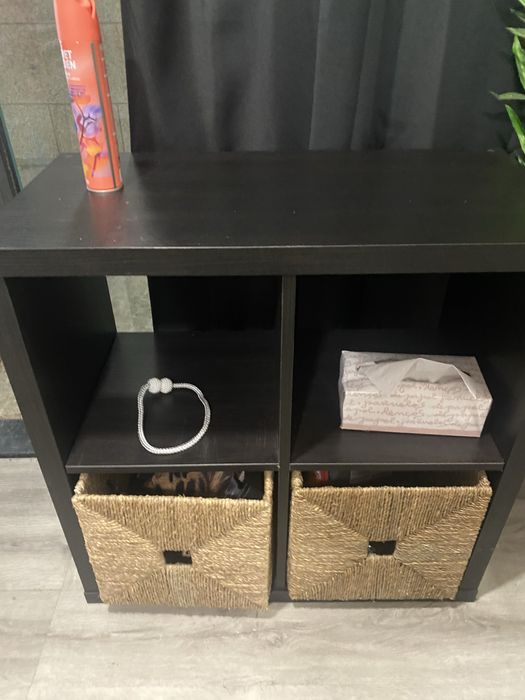 Estante ikea preta