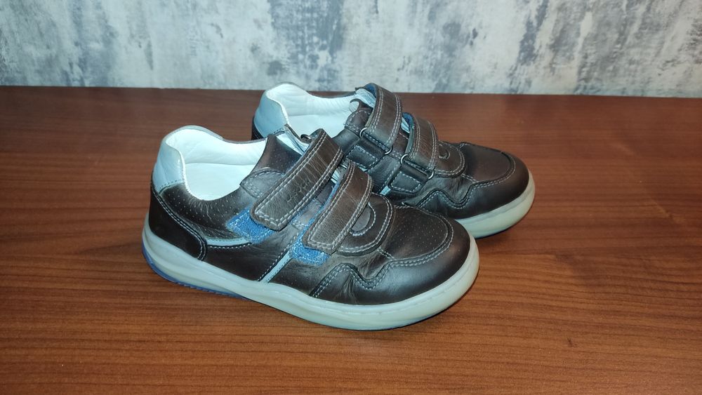 Półbuty Sneakersy chłopięce Lasocki Kids skórzane roz. 29