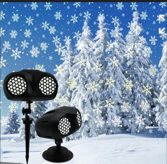 Проектор снежинок