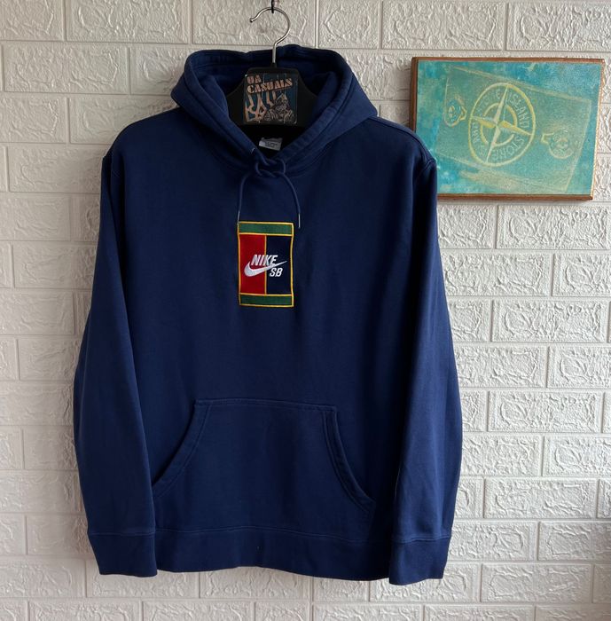 Худі Nike SB cort logo рM на флісі тепла кофта