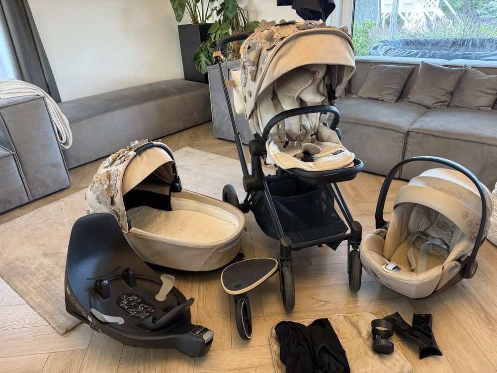 cybex simply flowers 3 in 1 beige