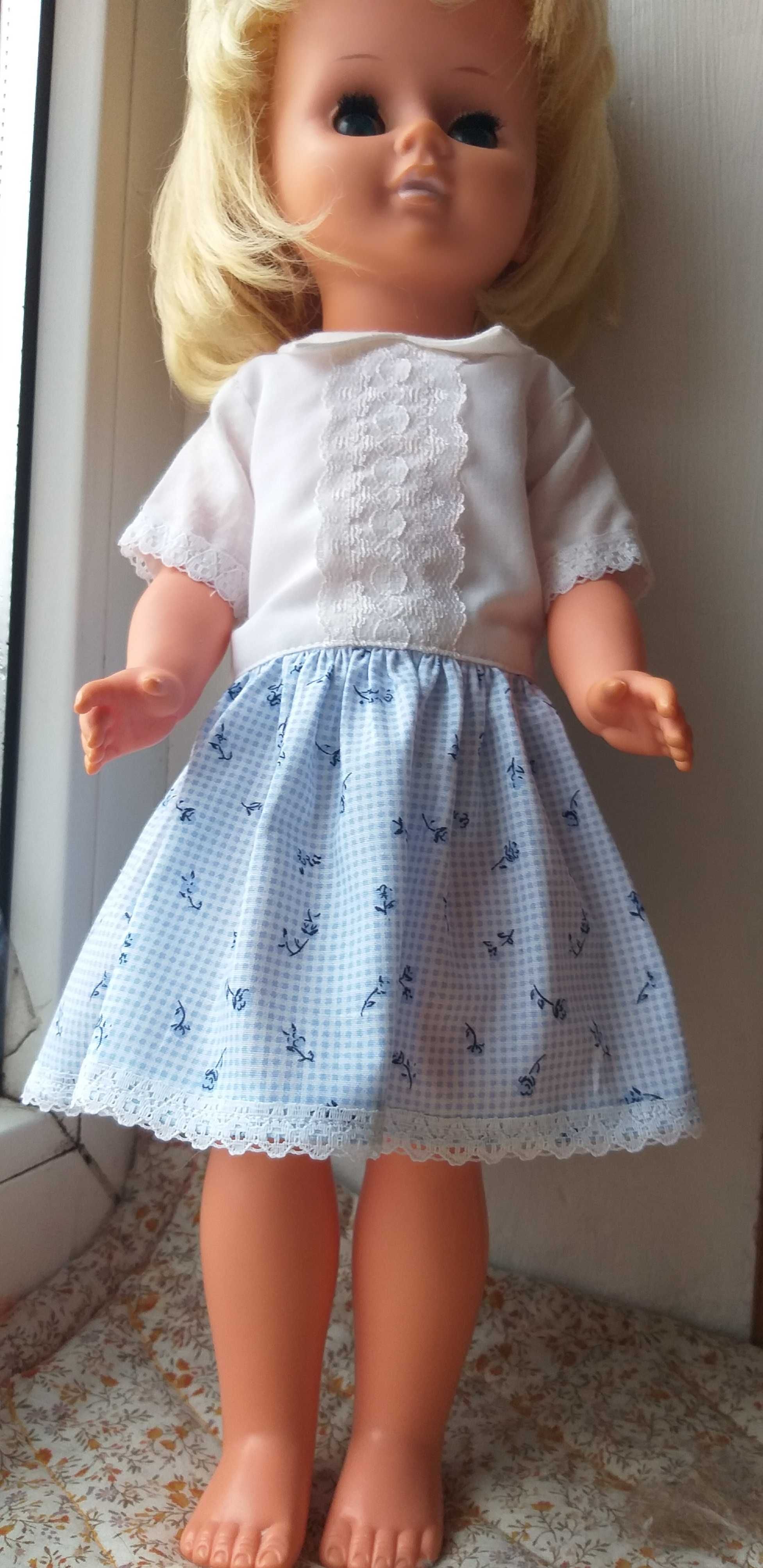 Платье для куклы гдр 40см сукня для ляльки гдр ссср