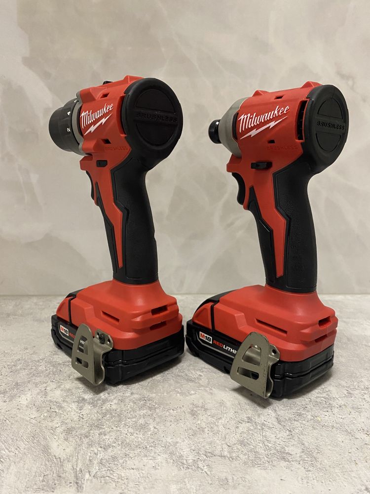 Milwaukee 3692-22CT шуруповерт та імпакт тестований привезено з США