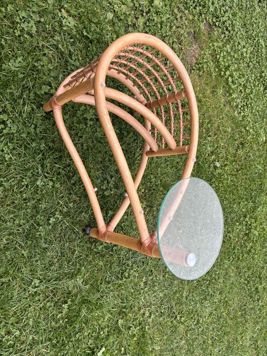 Stolik Ratanowy brak szyby tavolino