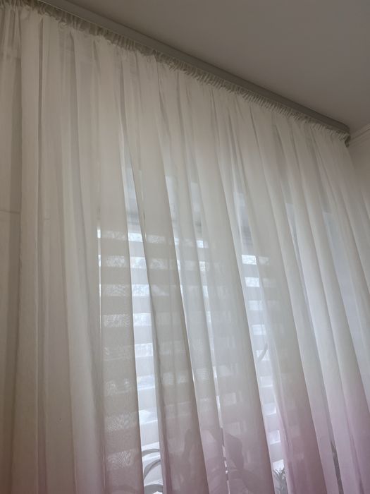 Тюль омбре шифон креп льон