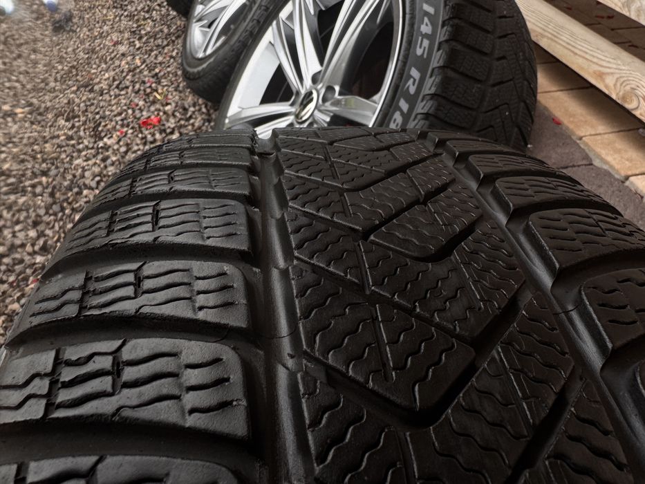 Felgi Koła 18 5x112 VW Oryginał Arteon Passat Tiguan Opony Zimowe