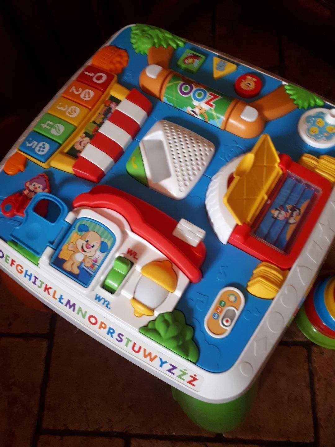 Edukacyjny Stolik Malucha FISHER PRICE 6m-cy do 3 lat