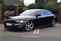 Audi A5 3x S-LINE 2.0TDI 190KM Orygiał~ Xenon~ Pół skóra~ Navi~ 2xPDC~Opłacona